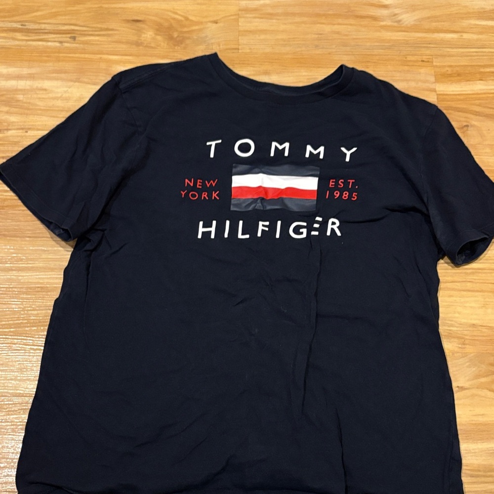 Tommy Hilfiger Men's Navy Graphic Tee